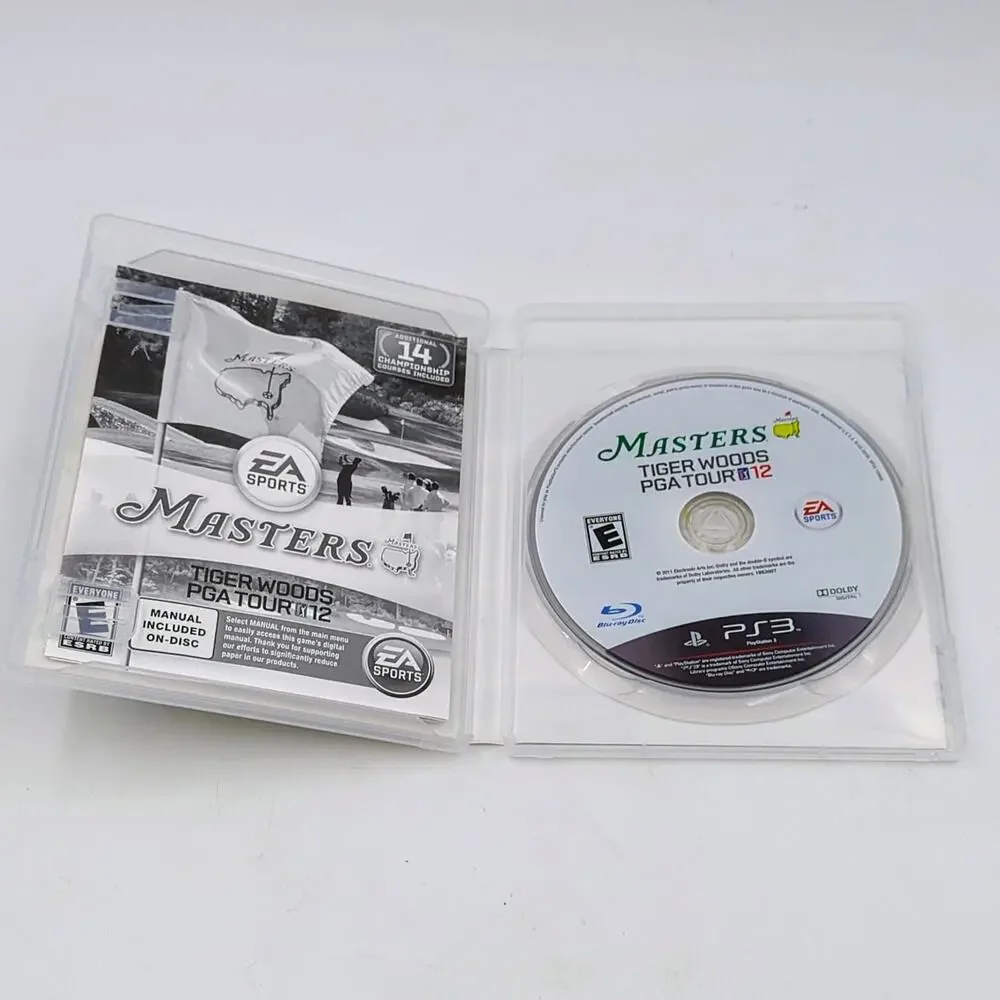 5 PS3 Game Lot Sega Genesis Lego Marvel Super Heroes Madden Tiger Woods Sports